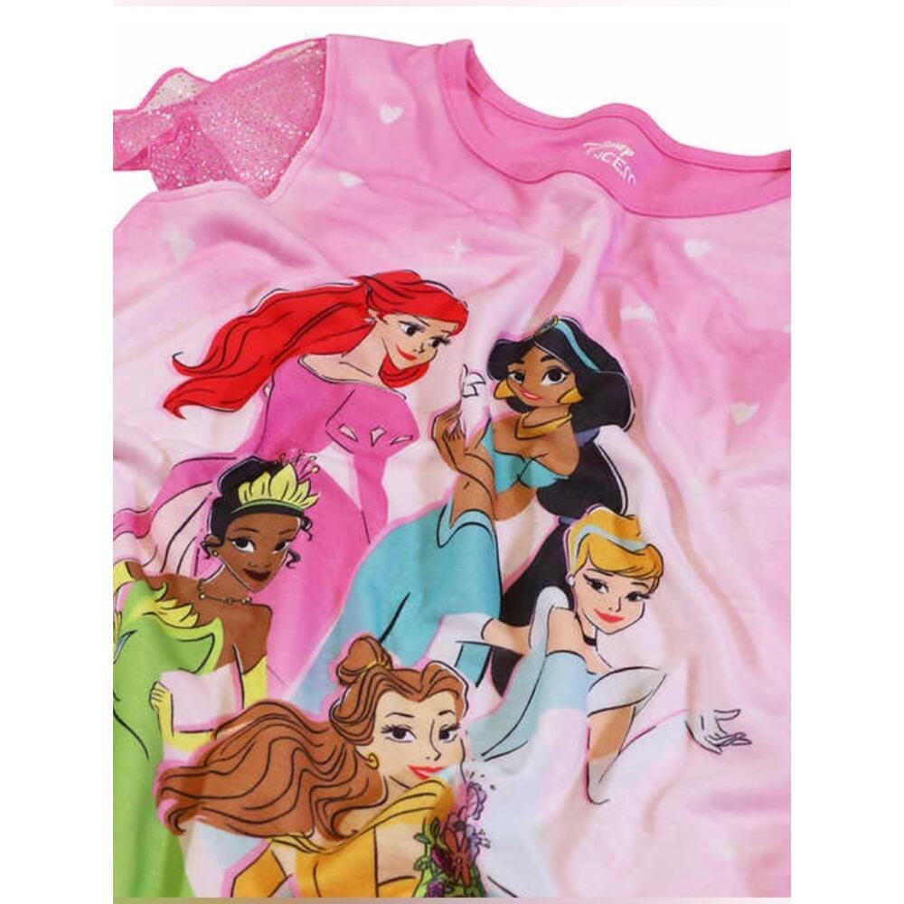 Disney Princess Girl’s 3-pack Nightgowns Sleepwear Size 3T NWT - Picture 4 of 6